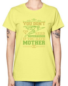 You dont need 271# - cartoon super hero -  Missy T-Shirt