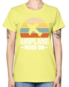 airplane mode on  4# - airplane -  Missy T-Shirt