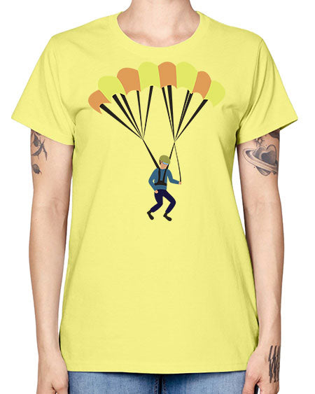 all in one 08# - parachute -  Missy T-Shirt
