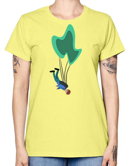 all in one 12# - parachute -  Missy T-Shirt