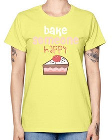 bake someone happy 204# - baking -  Missy T-Shirt