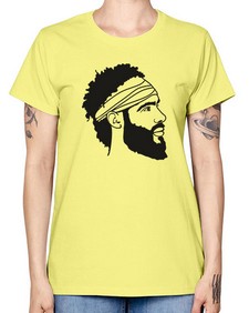 beardman 48# - black boys or men -  Missy T-Shirt