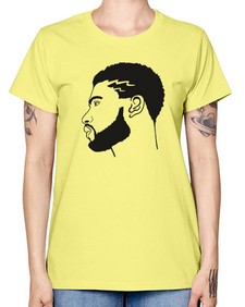 beardman 52# - black boys or men -  Missy T-Shirt