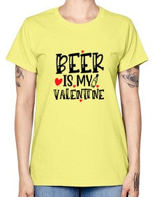 beer is my valentine 651# - beer -  Missy T-Shirt