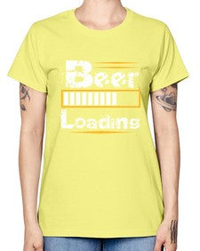beer loading 654# - beer -  Missy T-Shirt