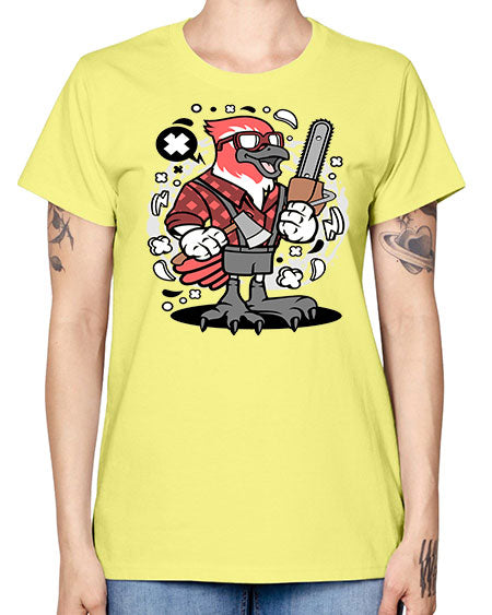 bird lumberjack 17# - birds -  Missy T-Shirt