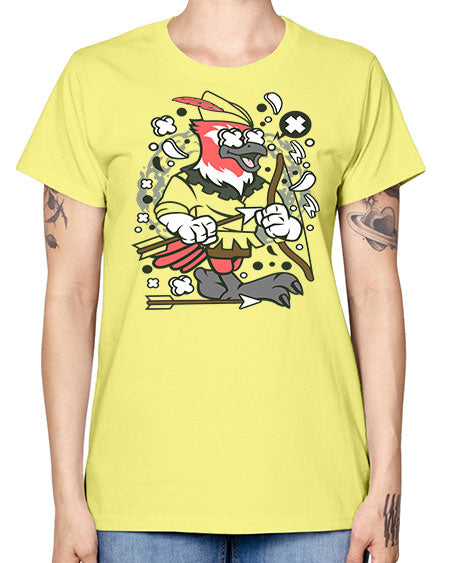 bird robin hood 25# - birds -  Missy T-Shirt