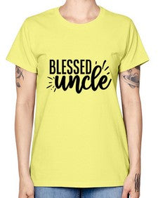 blessed uncle 121# - uncle -  Missy T-Shirt