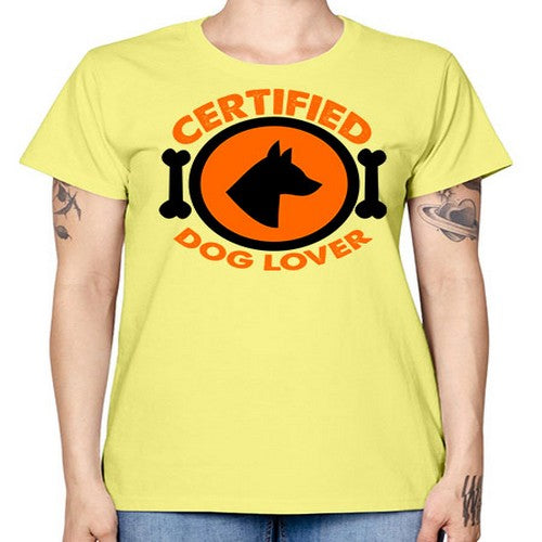certified dog lover - dogs -  Missy T-Shirt
