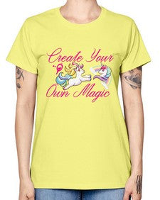 create your own magic 84# - unicorn -  Missy T-Shirt