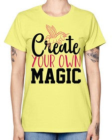 create your own magic 87# - unicorn -  Missy T-Shirt