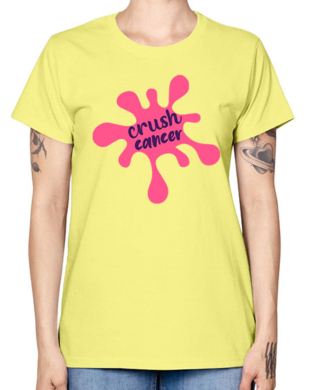 crush cancer Style 14# - breast cancer -  Missy T-Shirt