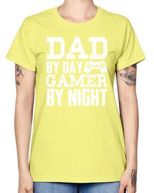 dad by day gamer by night 68# - video games -  Missy T-Shirt