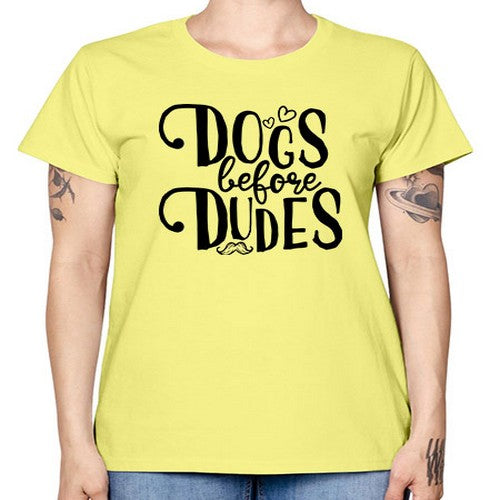 dogs before dudes 139# - dogs -  Missy T-Shirt