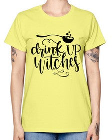 drink up witches 38# - witch -  Missy T-Shirt
