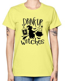 drink up witches 41# - witch -  Missy T-Shirt