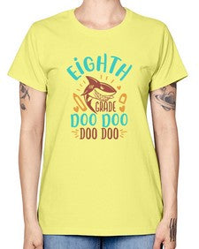 eighth grade doo doo 51# - eighth grade -  Missy T-Shirt