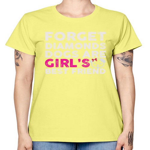 forget diamonds dogs 141# - dogs -  Missy T-Shirt