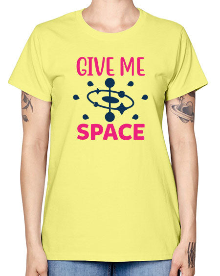 give me space 29# - space -  Missy T-Shirt
