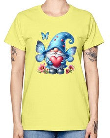 gnome with butterfly 01# - gnome -  Missy T-Shirt
