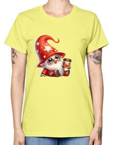 gnome with butterfly 04# - gnome -  Missy T-Shirt