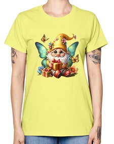 gnome with butterfly 07# - gnome -  Missy T-Shirt