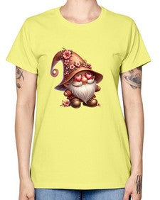 gnome with butterfly 15# - gnome -  Missy T-Shirt