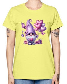 gnome with butterfly 19# - gnome -  Missy T-Shirt