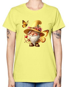 gnome with butterfly 27# - gnome -  Missy T-Shirt