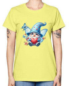 gnome with butterfly 28# - gnome -  Missy T-Shirt