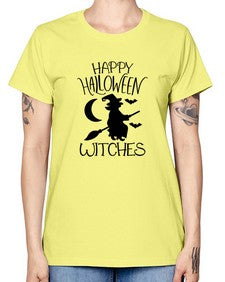 happy halloween witches 35# - witch -  Missy T-Shirt