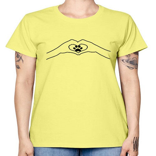 hearthand dogpaw 147# - dogs -  Missy T-Shirt