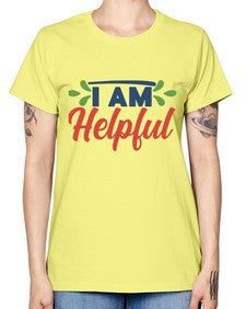 i am helpful Style 103# - motivation -  Missy T-Shirt