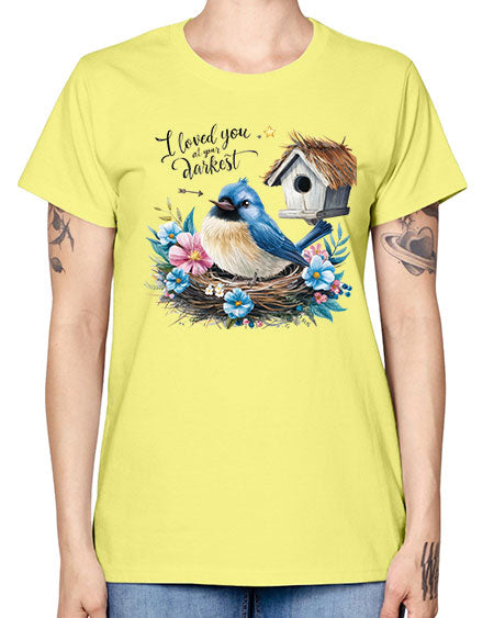 i loved you at your darkest 45# - birds -  Missy T-Shirt