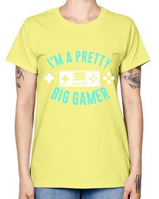 im a pretty big gamer 117# - video games -  Missy T-Shirt