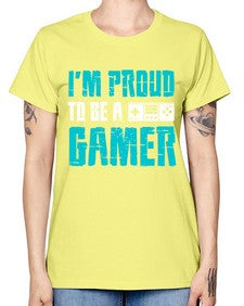 im proud to be a gamer 121# - video games -  Missy T-Shirt