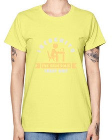 incognito ive seen some crazy shit 31# - computer -  Missy T-Shirt