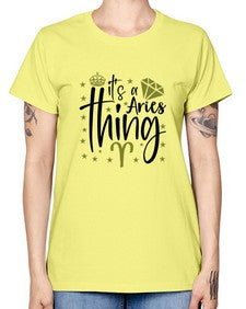 its a Aries thing 261# - aries -  Missy T-Shirt