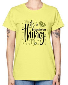 its a Capricorn thing 265# - capricorn -  Missy T-Shirt