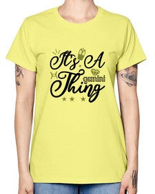 its a Gemini thing 266# - gemini -  Missy T-Shirt