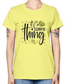 its a scorpio thing 262# - scorpio -  Missy T-Shirt
