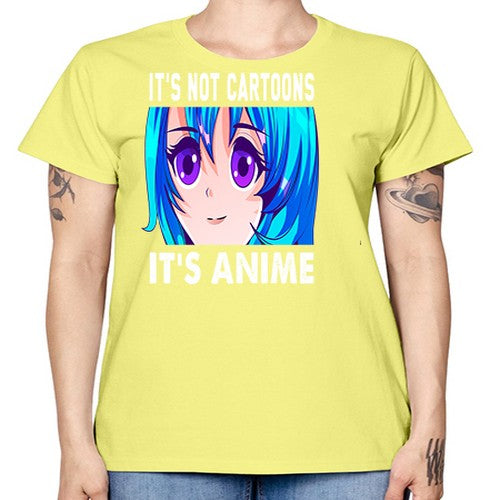 its not cartoons its anime253# - anime -  Missy T-Shirt