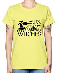 its october witches 34# - witch -  Missy T-Shirt