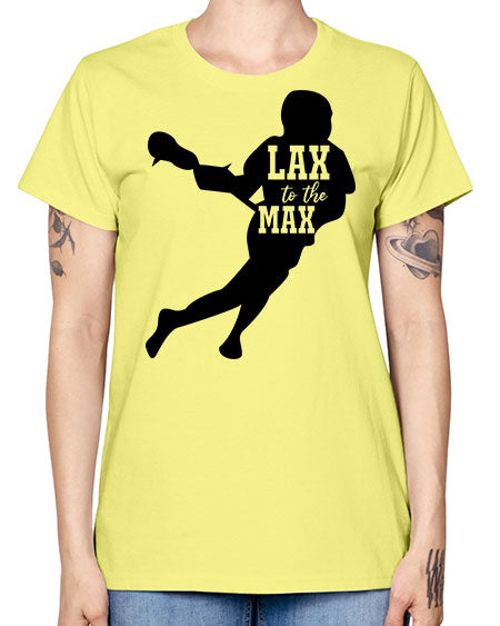 lax to the max 2# - lacrosse -  Missy T-Shirt