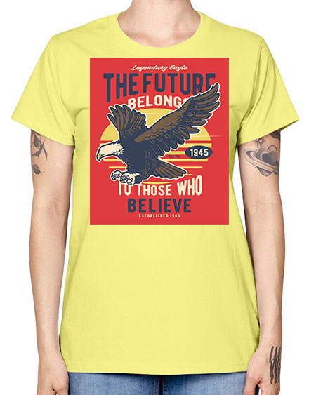 legendary eagle 55# - birds -  Missy T-Shirt