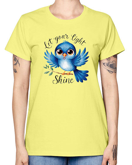 let your light shine 61# - birds -  Missy T-Shirt