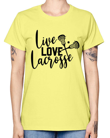 live.love 11# - lacrosse -  Missy T-Shirt
