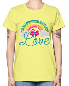 love 276# - unicorn -  Missy T-Shirt