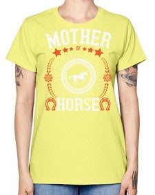 mother of horse Style 27# - horse -  Missy T-Shirt