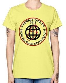 nurse takes dc design 1200# - nurse -  Missy T-Shirt